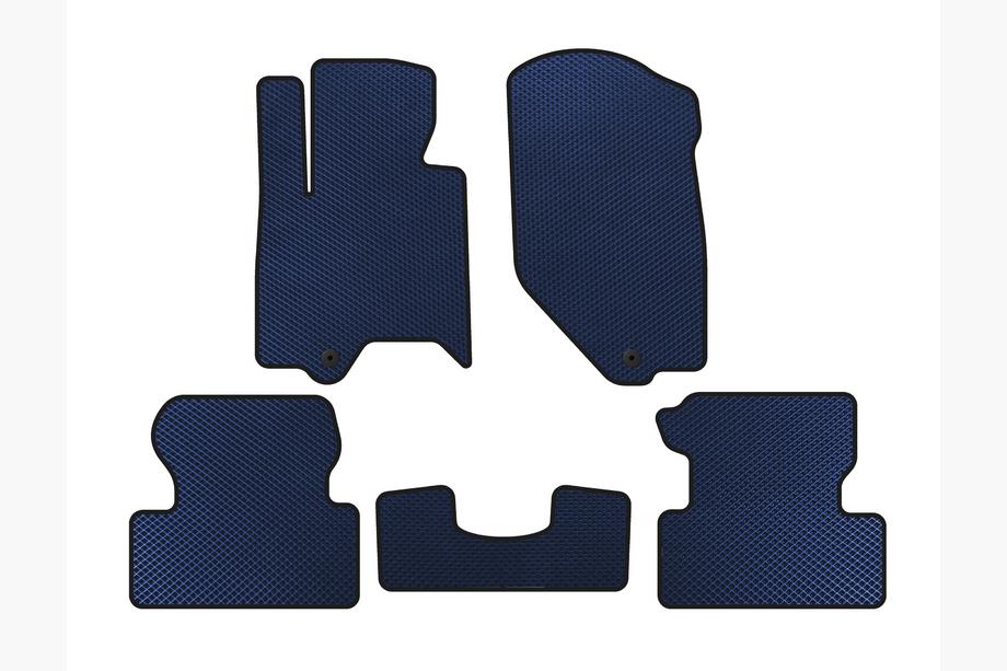 Infiniti QX50 2007-2013 EVA Floor Mats (Blue) Image