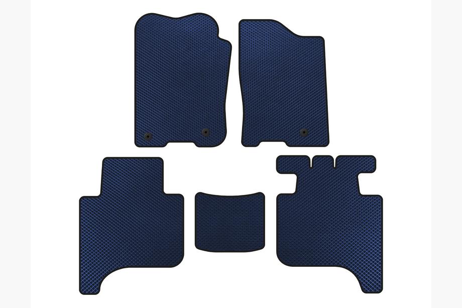 Infiniti QX56 2004-2010 EVA Floor Mats (2 Rows, 2004-2008, Blue) Image