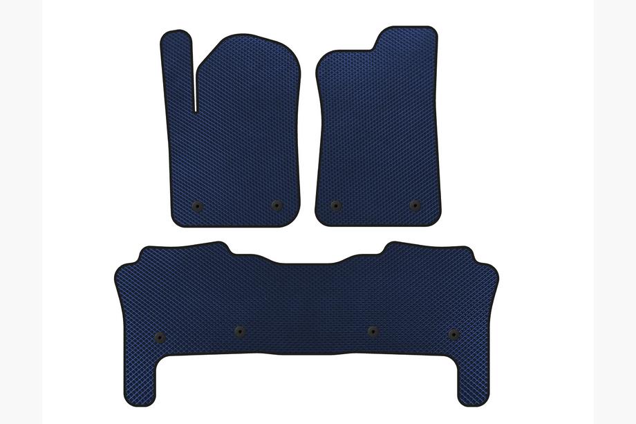 Infiniti QX56 2010-2013 EVA Floor Mats (Blue) Image