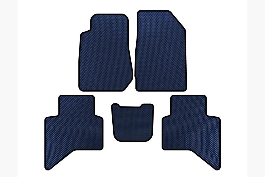 Isuzu D-Max 2019- EVA Floor Mats (Blue) Image