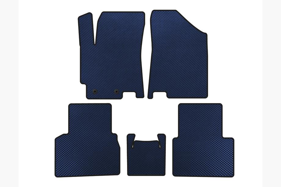 JAC J7 2018- EVA Floor Mats (Blue) Image