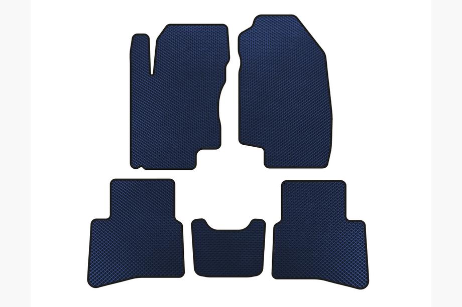 JAC S3 2014- EVA Floor Mats (Blue) Image