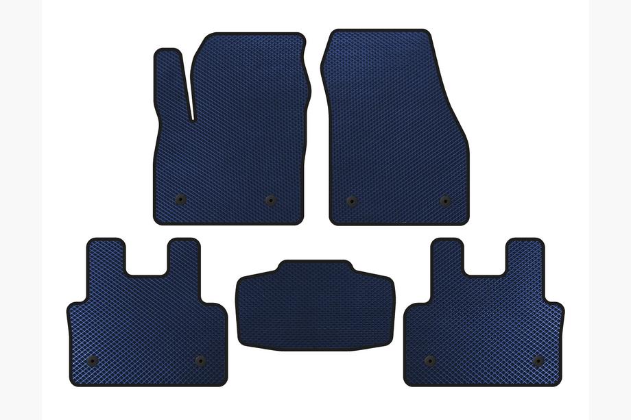 Jaguar E-Pace 2017-2024 EVA Floor Mats (Blue) Image