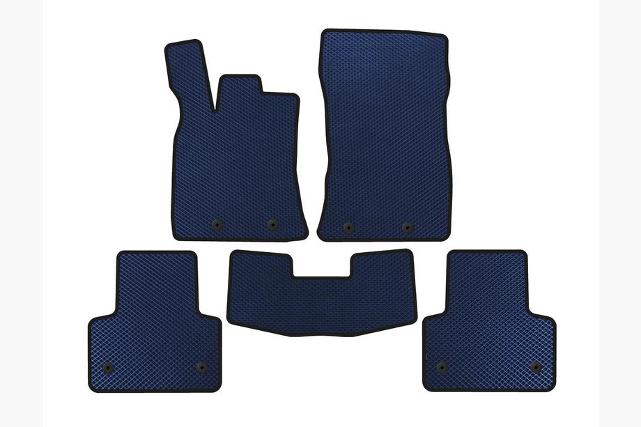 Jaguar XJ 2010- EVA Floor Mats (Short, Blue) Image