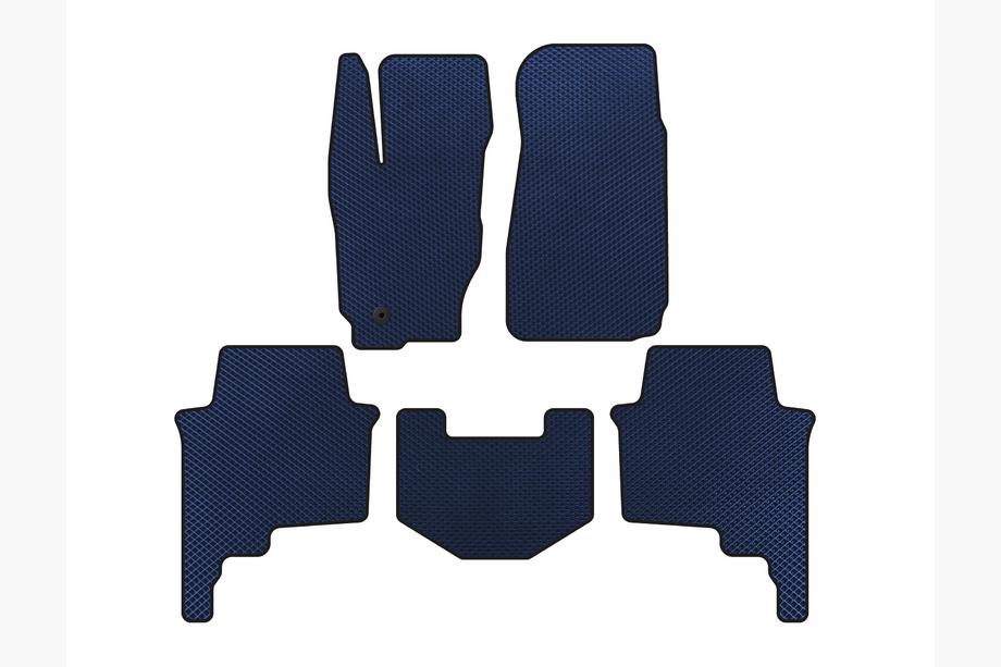 Jeep Commander 2005-2010 EVA Floor Mats (Blue) Image