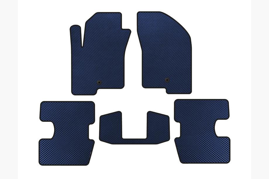 Jeep Patriot 2007-2016 EVA Floor Mats (Blue) Image