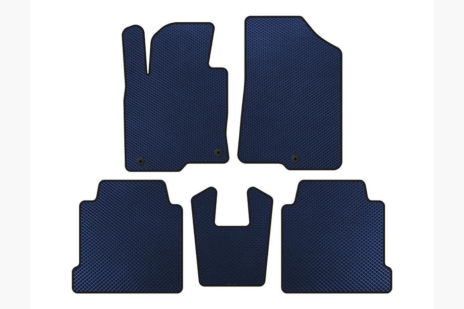 Kia Cadenza 2016- EVA Floor Mats (Blue) Image