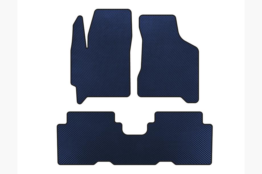 Kia Carens 1999-2012 EVA Floor Mats (Blue) Image