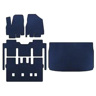 EVA Floor Mats (full interior, 8-seater, Blue)