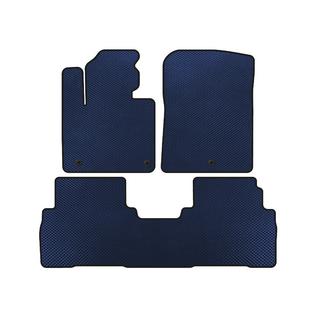 EVA Floor Mats (7-Seater, Blue) Kia Sorento III UM 2014-2020