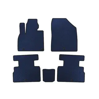 EVA Floor Mats (2 Rows, 7-Seater, Blue)