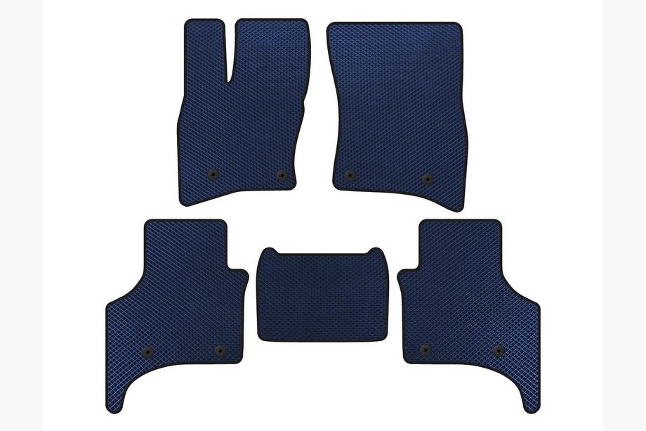 Land Rover Defender 2019- EVA Floor Mats (5-Door, Blue) Image