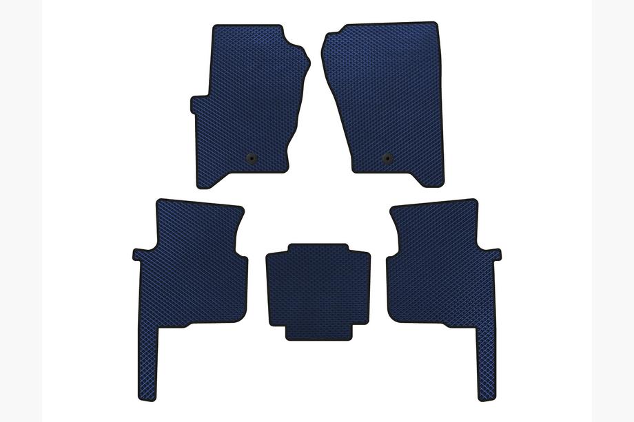 Land Rover Discovery III 2004–2009 EVA Floor Mats (Blue) Image