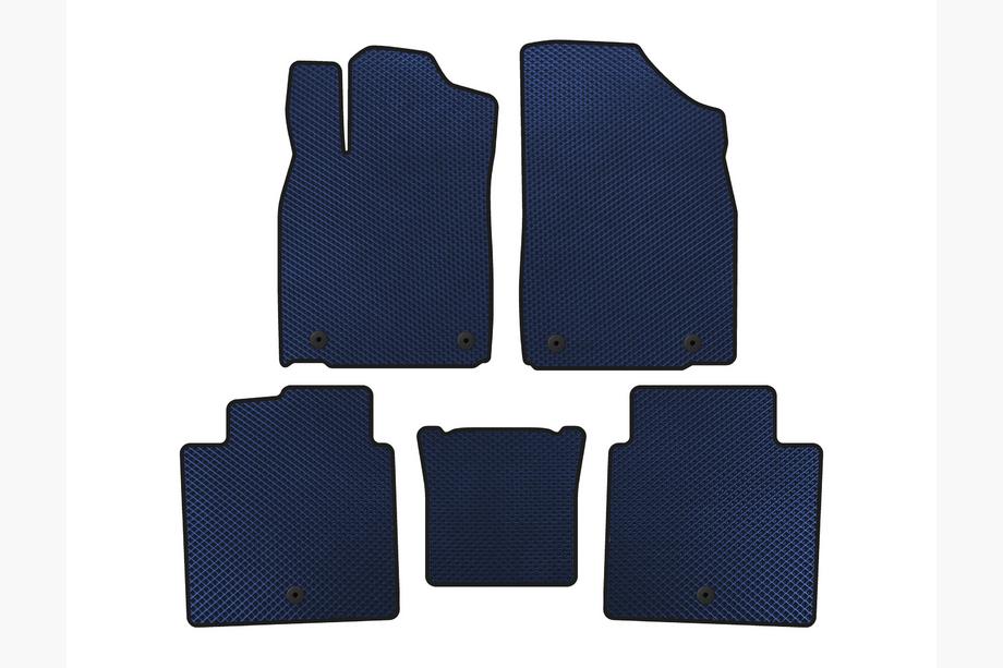 Lexus ES 2012-2018 EVA Floor Mats (2012-2015, SD, Blue) Image