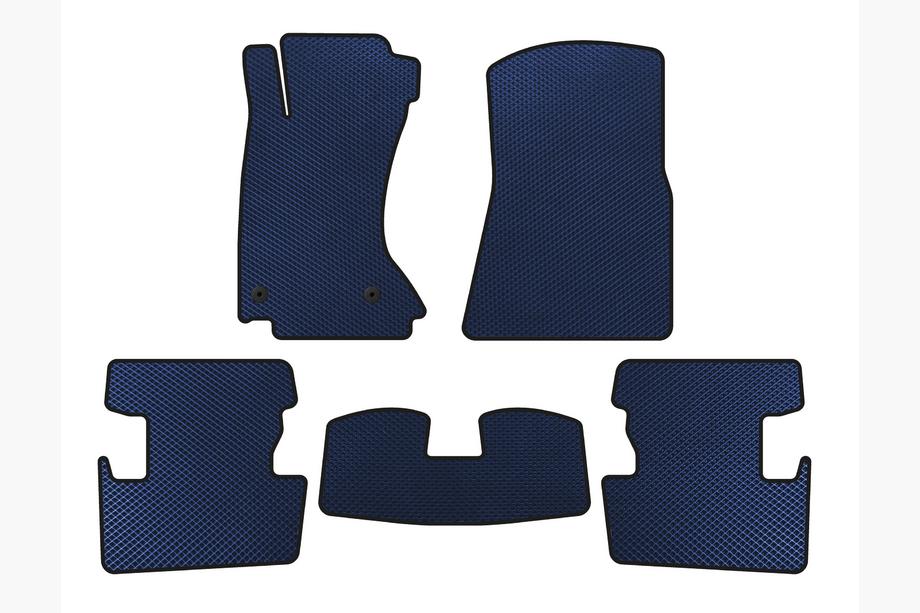 Lexus IS 2005-2013 EVA Floor Mats (AWD, Blue) Image