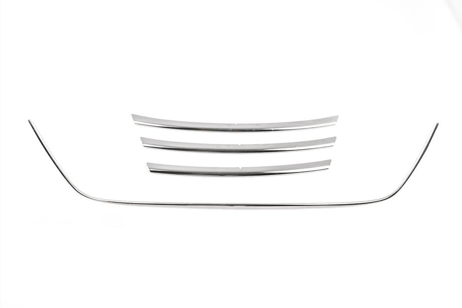 Hyundai I-30 2012-2017 Covers for lower grille and surround STYLE (stainless steel) Photo 2
