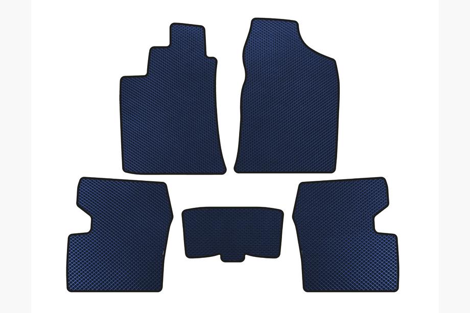 Lifan 620 Solano 2007- EVA Floor Mats (SD, Blue) Image