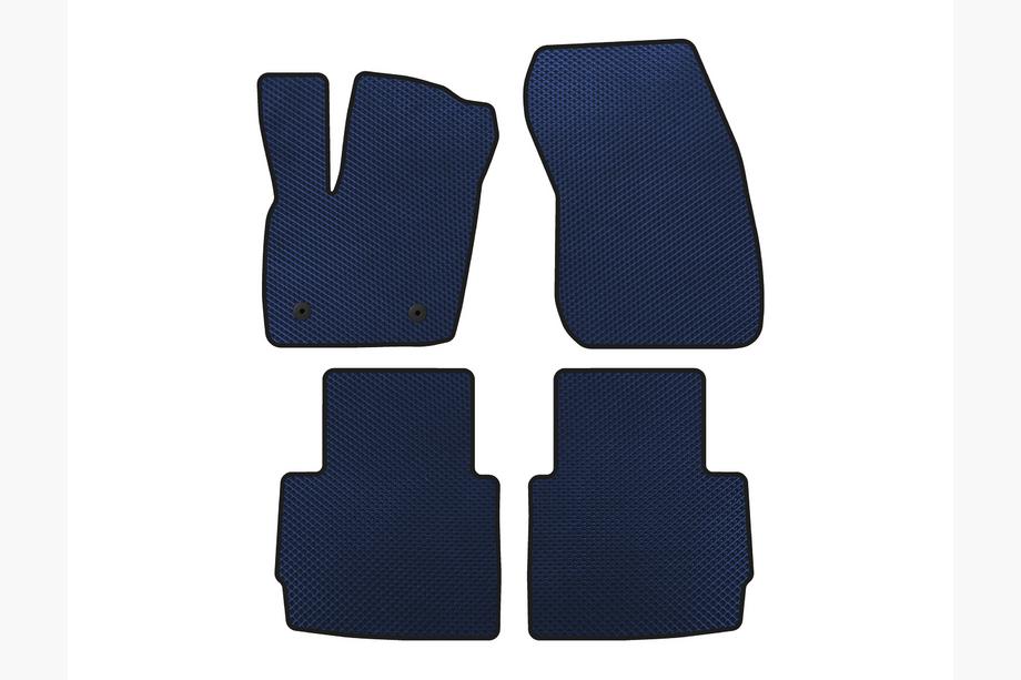 Lincoln MKZ 2012-2020 EVA Floor Mats (Blue) Image
