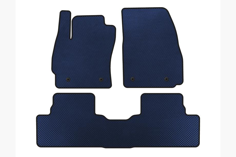 Mazda 5 2010-2018 EVA Floor Mats (2 Rows, Blue) Photo 1