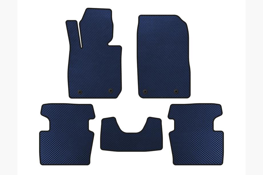 Mazda CX-3 2015- EVA Floor Mats (2018+, Blue) Image