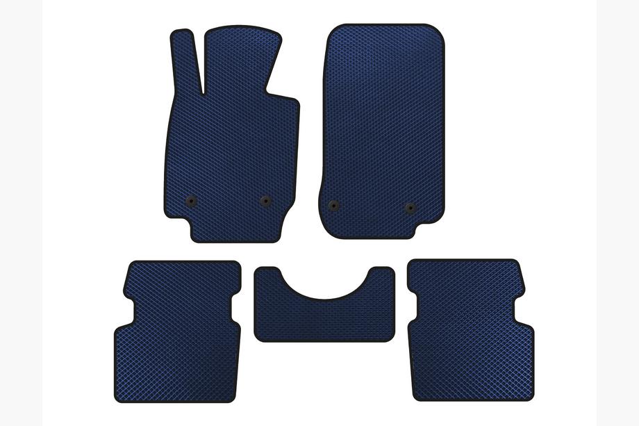 Mazda CX-3 2015- EVA Floor Mats (2015-2018, AWD, Blue) Image