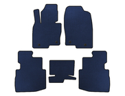 Mazda CX-9 2017- EVA Floor Mats (2 Rows, 7-Seater, Blue) photo 1