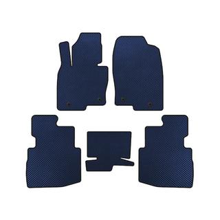 EVA Floor Mats (2 Rows, 7-Seater, Blue)