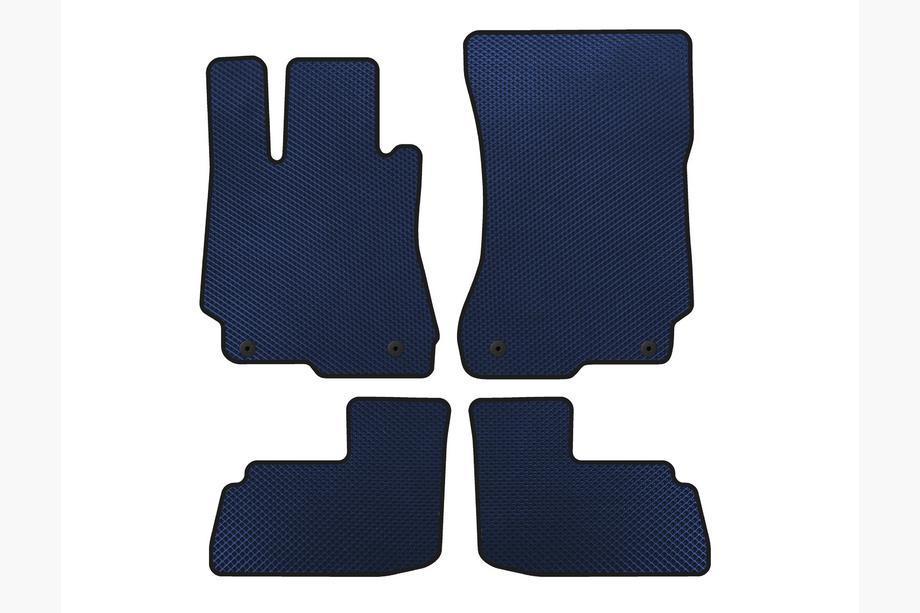 Mercedes CL-class C216 2006-2014 EVA Floor Mats (Blue) Image