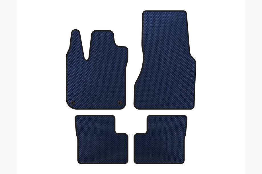 Smart 2014- EVA Floor Mats (HB, 5-Door, Blue) Image