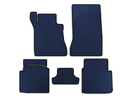 Mercedes S-class W126 1979-1991 EVA Floor Mats (SD, Short Base, Blue) photo 1