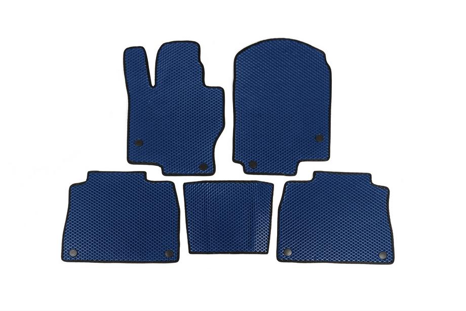 Mercedes GLE W167 2018- EVA Floor Mats (Blue) Image