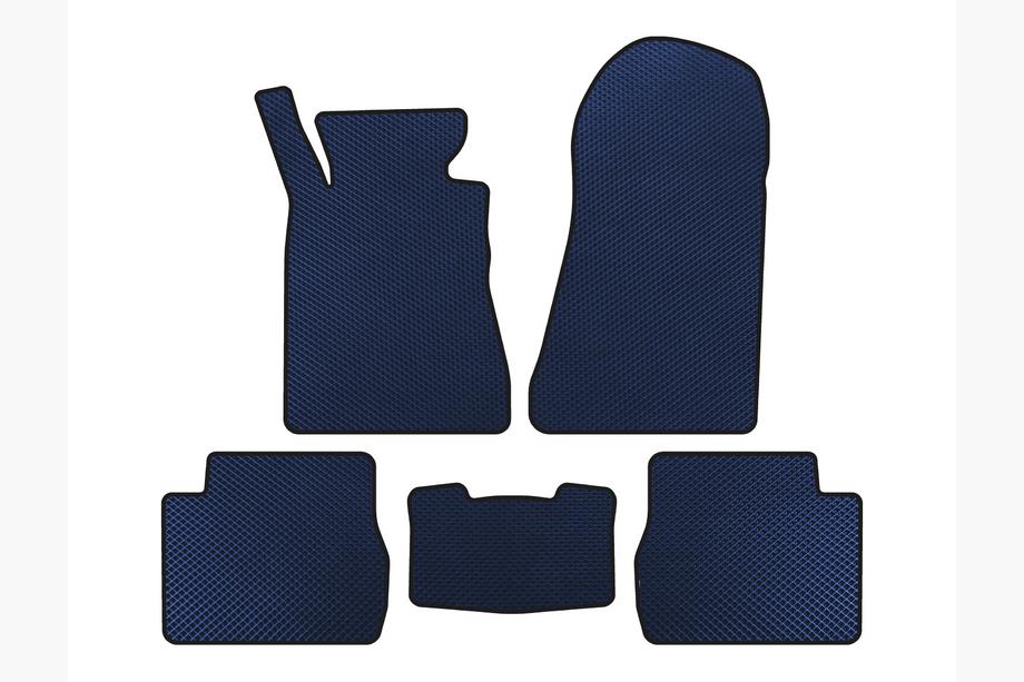 Mercedes W201 (190) 1982-1993 EVA Floor Mats (SD, Blue) Image