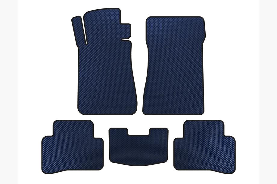 Mercedes C-class W202 1993-2001 EVA Floor Mats (SD, Blue) Image