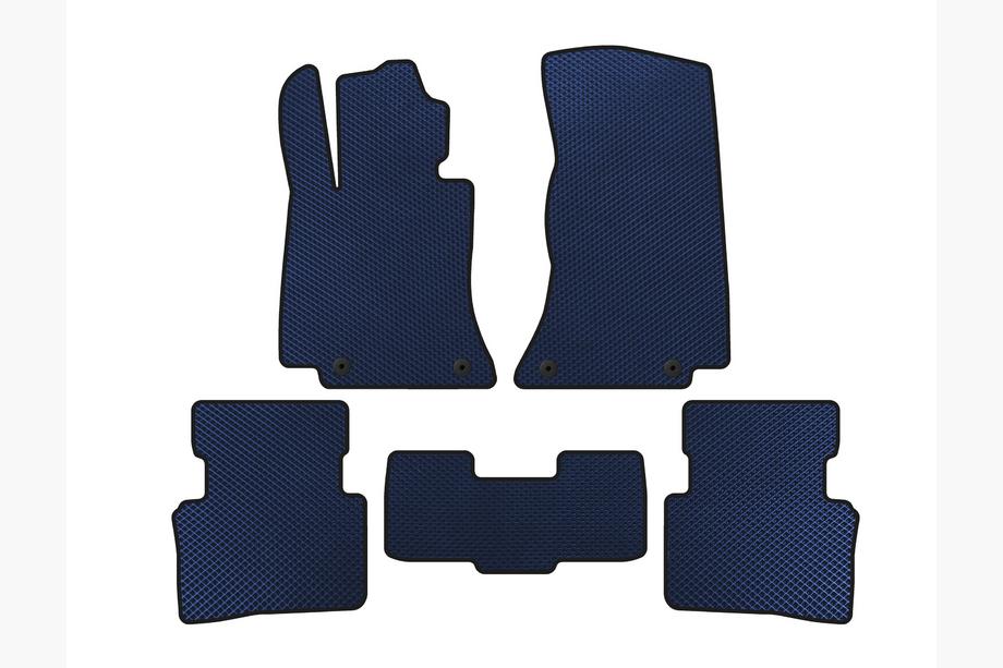 Mercedes C-class W206 2022- EVA Floor Mats (SD, Blue) Image