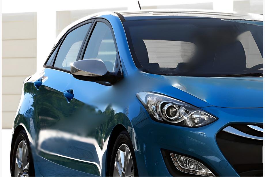 Hyundai I-30 2012-2017 Mirror covers without indicator (2 pcs, stainless steel) Image