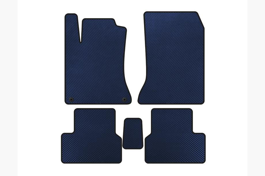 Mercedes B-class W246 2011-2018 EVA Floor Mats (2011-2014, Blue) Image