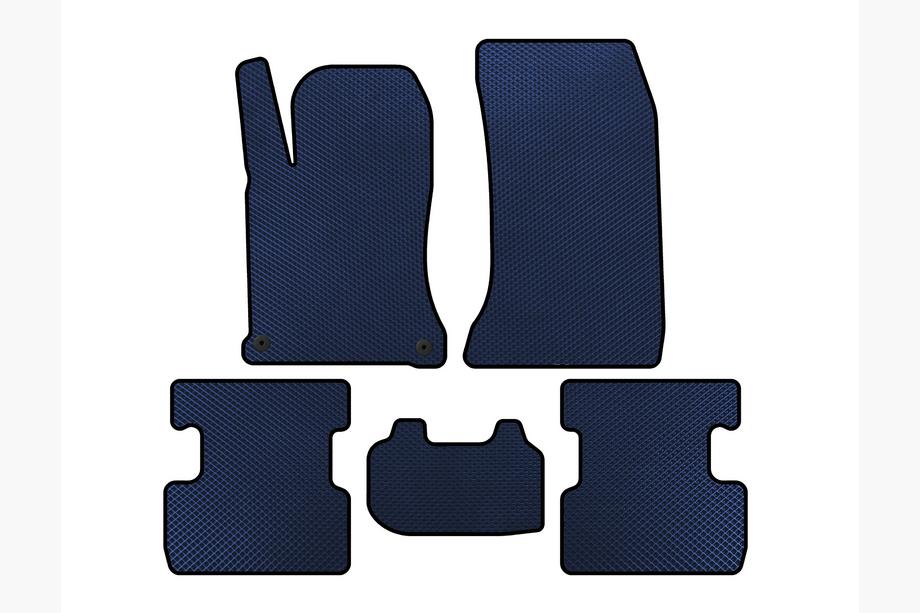 Mercedes GLA X156 2014-2019 EVA Floor Mats (Blue) Image