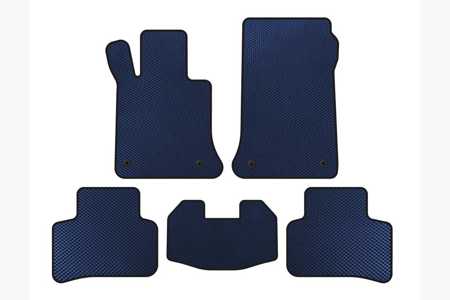 Mercedes GLK class X204 2008-2015 EVA Floor Mats (Blue) Image