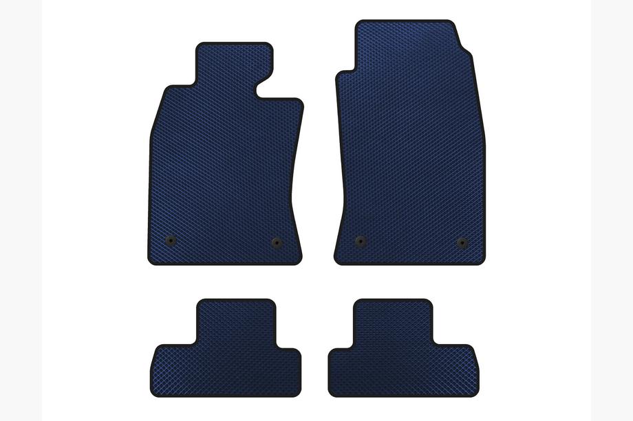 Mini Cooper R50/52/53 2000-2006 EVA Floor Mats (for R50, Blue) Image