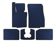Mini Cooper F55/56/57 2014-2023 EVA Floor Mats (for S F55, 5-Door, Blue) photo 1