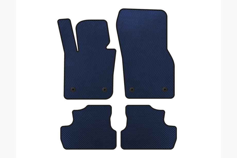 Mini Cooper F55/56/57 2014-2023 EVA Floor Mats (for S F56, Blue) Image
