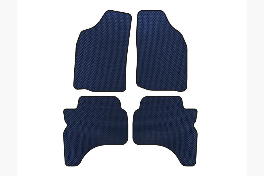 Mitsubishi L200 1996-2006 EVA Floor Mats (Blue) Image