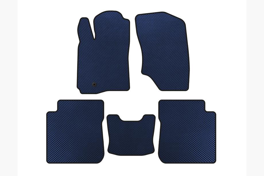 Mitsubishi Outlander 2001-2006 EVA Floor Mats (Blue) Image