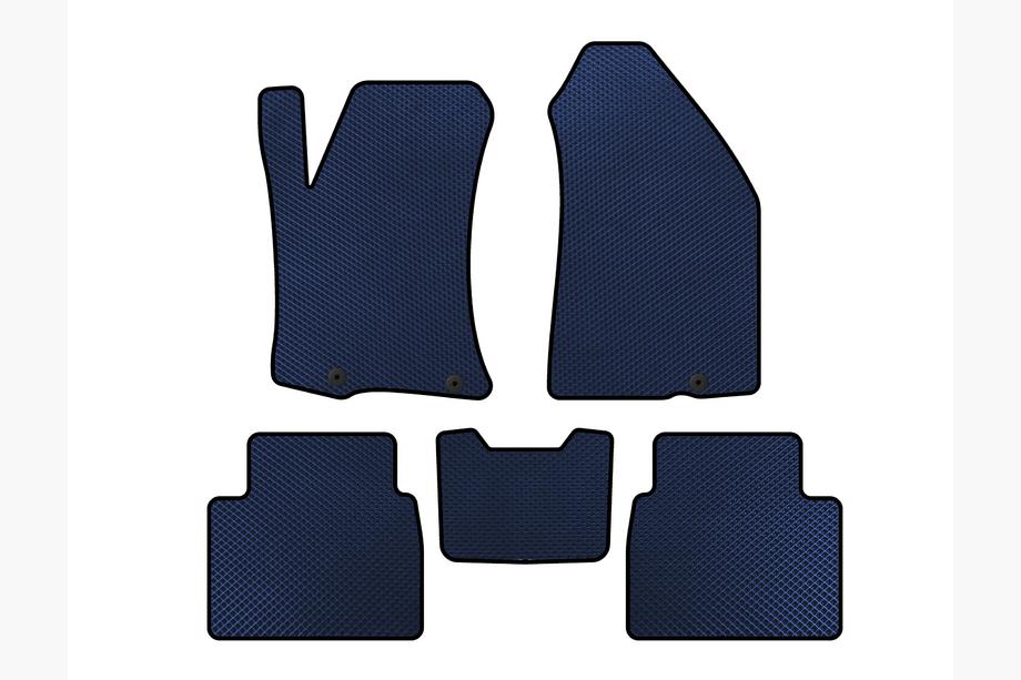 Nissan Altima 2012-2018 EVA Floor Mats (SD, Blue) Image
