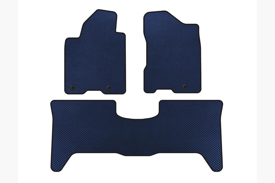 Nissan Armada 2003-2015 EVA Floor Mats (2 Rows, 2003-2008, Blue) Image