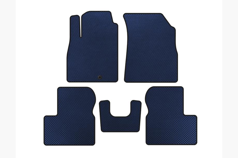 Nissan Micra K13 2011-2016 EVA Floor Mats (Blue) Image