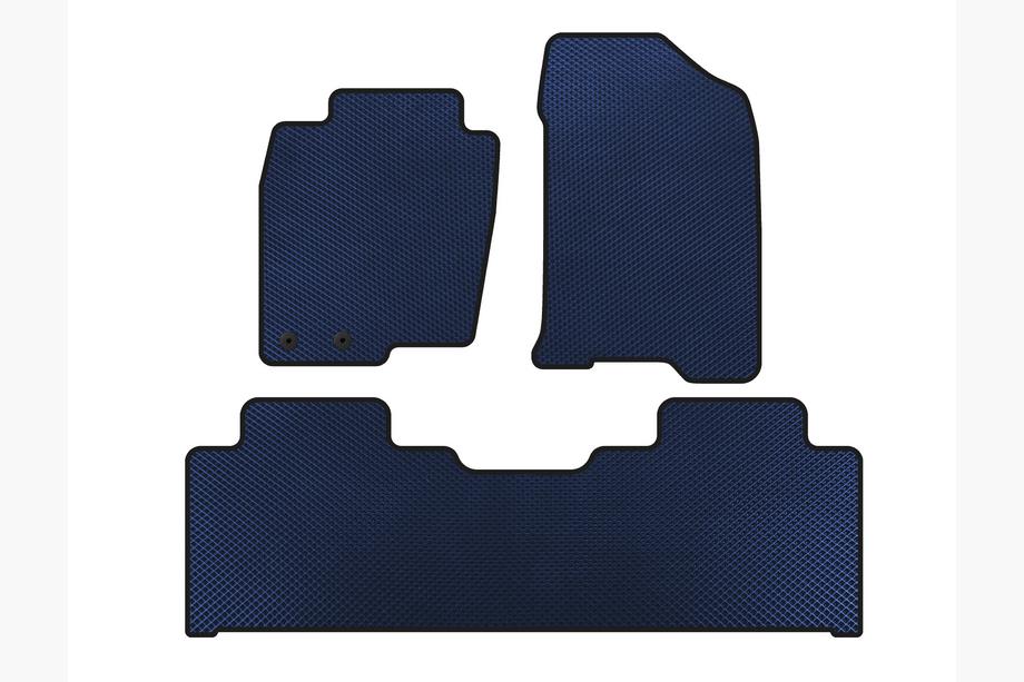 Nissan Navara/NP300 2016- EVA Floor Mats V1 (Blue) Image