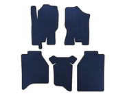 Nissan Navara 2006-2015 EVA floor mats (without trays, Blue) photo 1