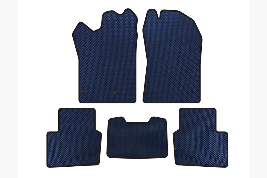 Nissan Qashqai 2021- EVA Floor Mats (Hybrid, Blue) Image