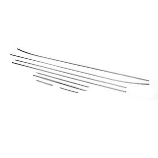 Side window trim molding (SW, stainless steel) Hyundai I-30 2012-2017 photo 3